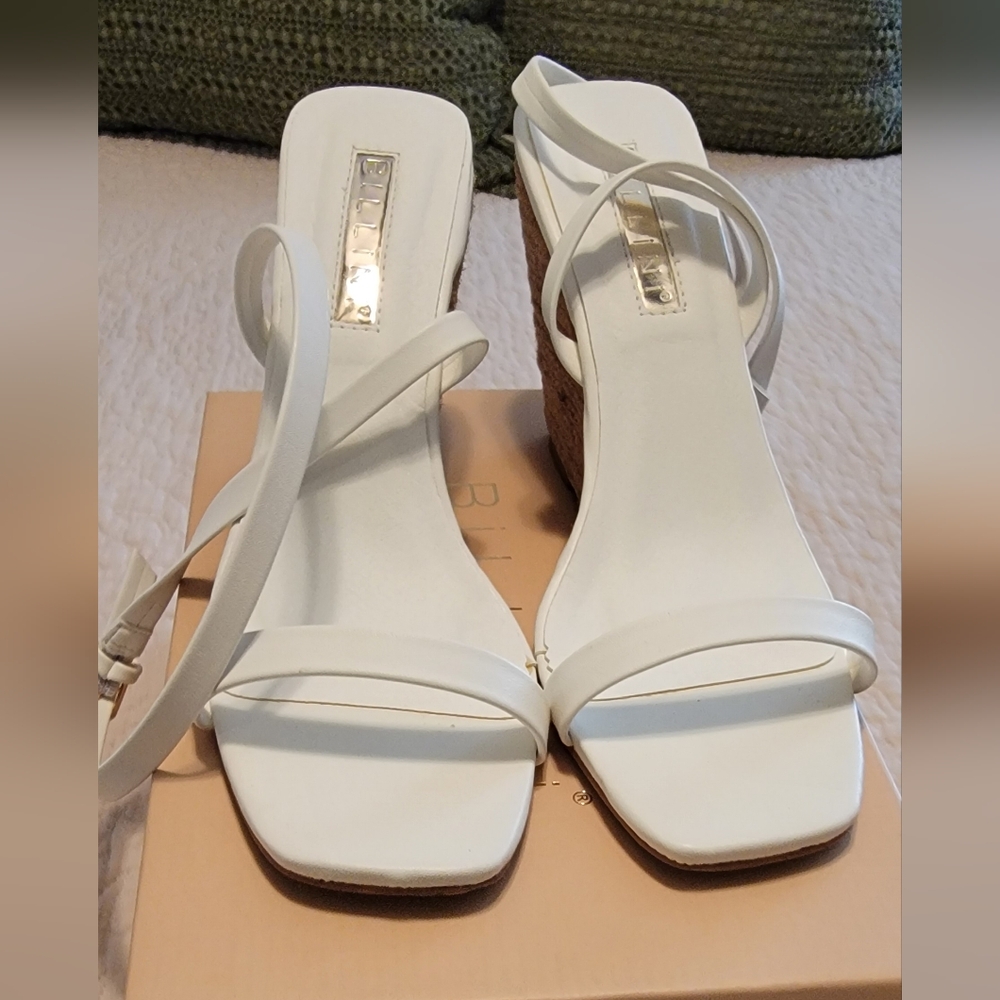 Billini White wedges